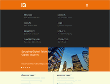 Tablet Screenshot of i3resourcing.com